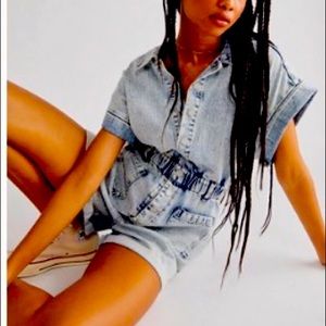 Time Zone Romper Blank NYC